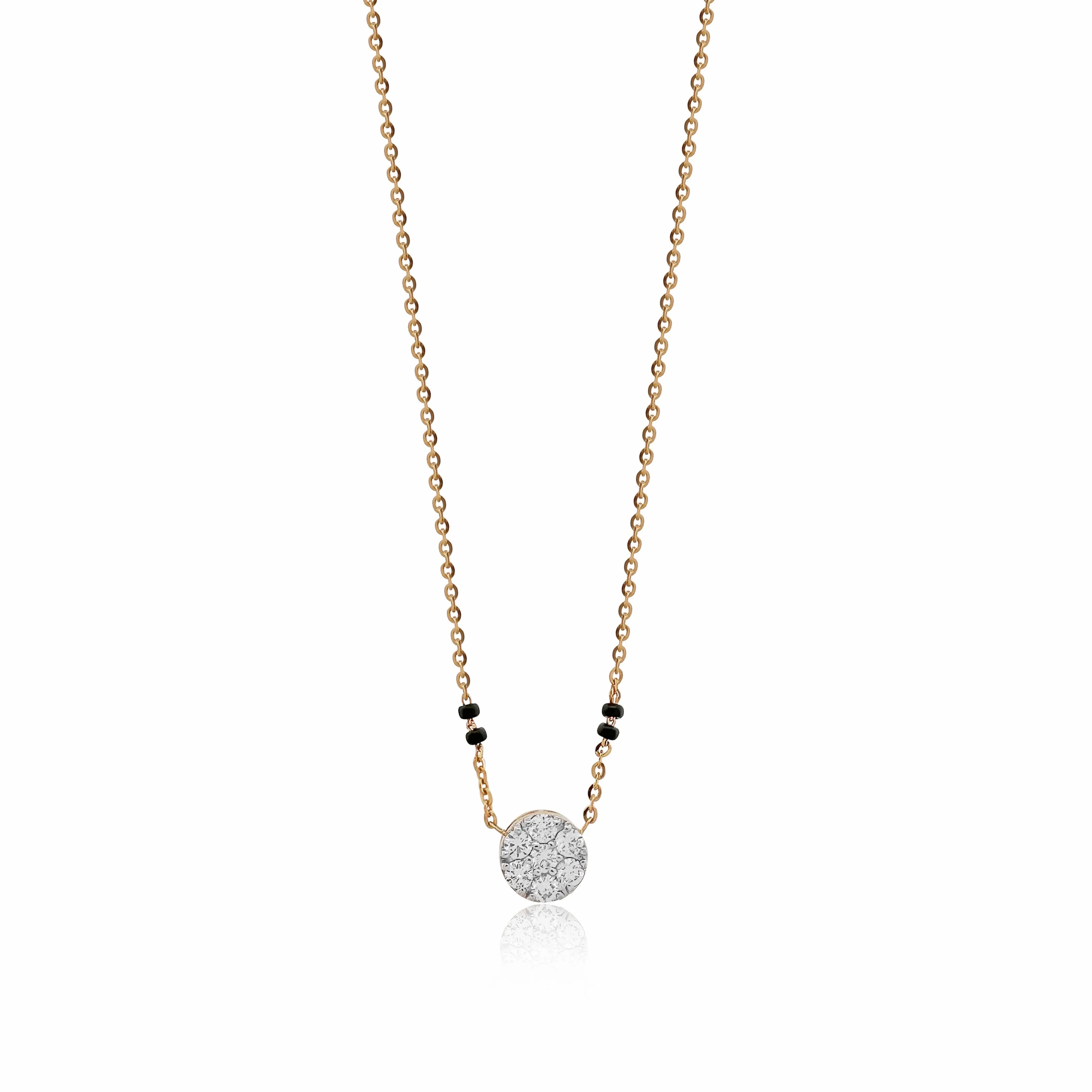 0.40 TW Diamond Mangalsutra