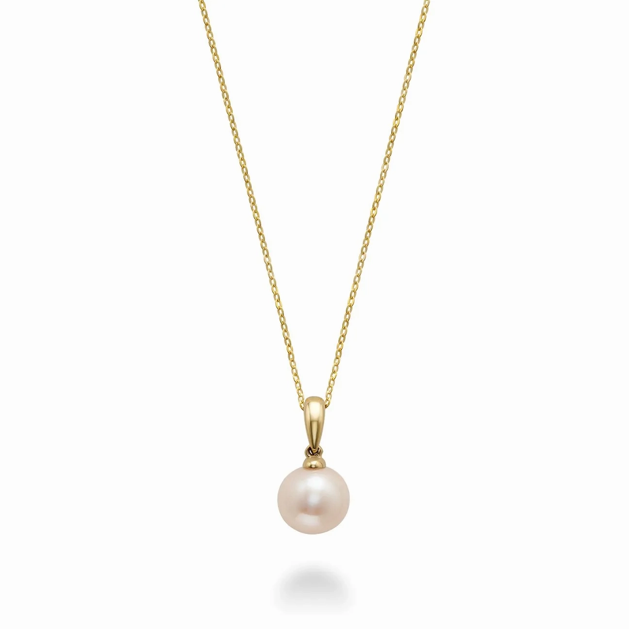 10k Gold Freshwater Pearl Necklace