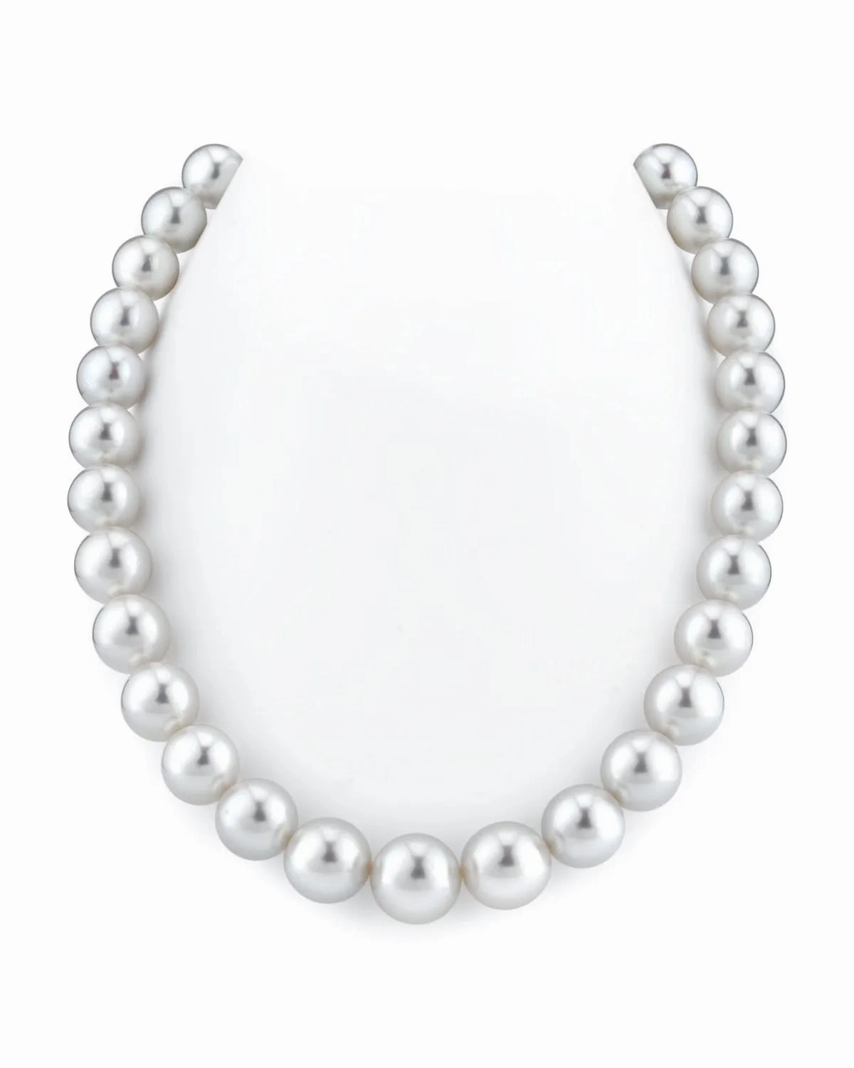 12-14mm White South Sea Pearl Necklace - AAAA Quality