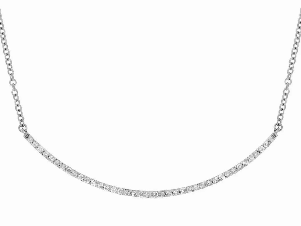 14K CRECENT NECKLACE