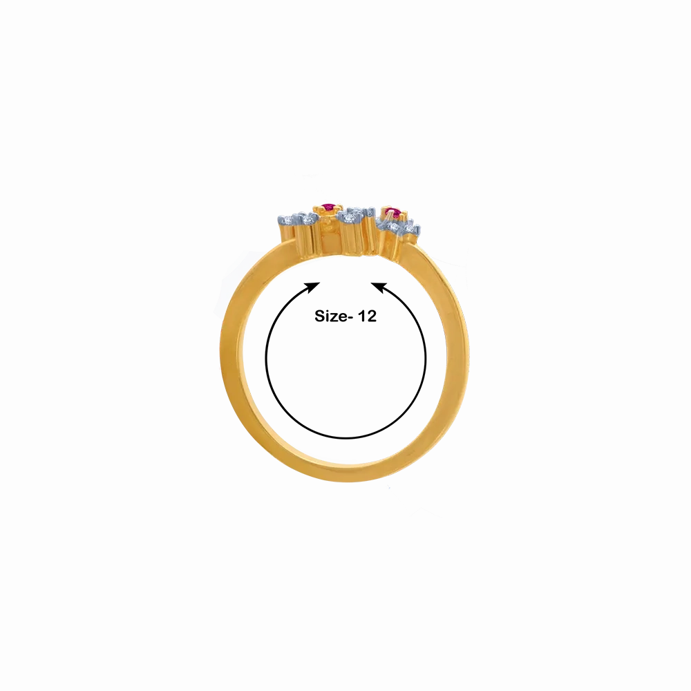 14KT (585) Yellow Gold Ring For Women