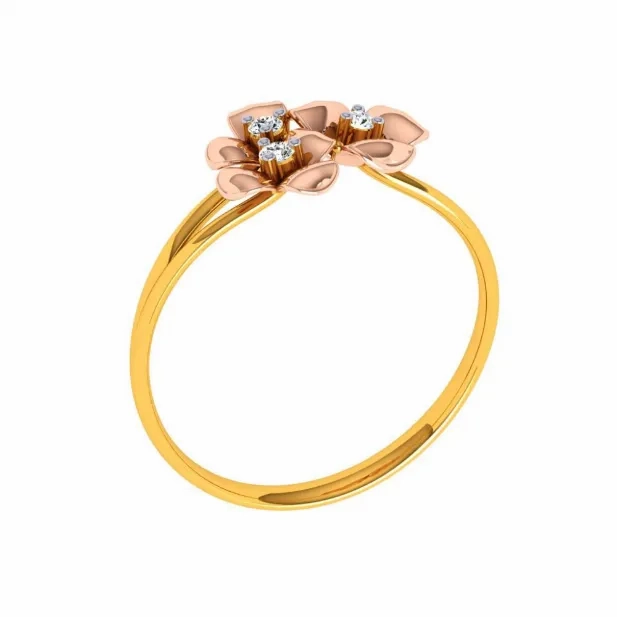 14KT (585) Yellow Gold Ring For Women