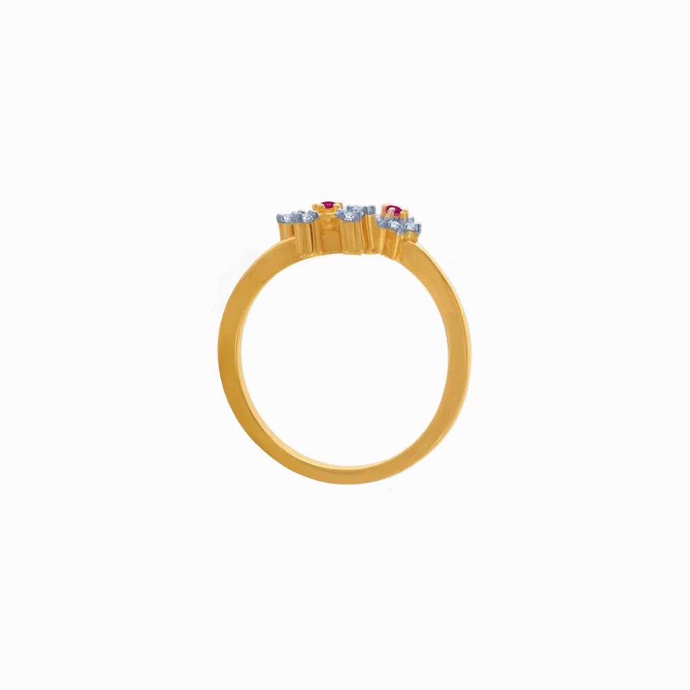 14KT (585) Yellow Gold Ring For Women