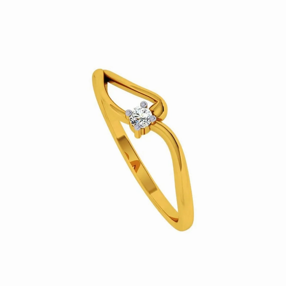 14KT (585) Yellow Gold Ring For Women