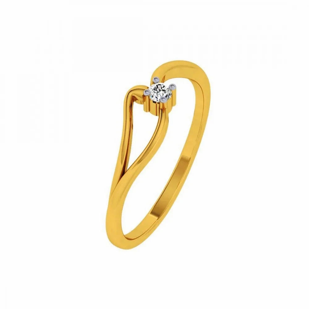 14KT (585) Yellow Gold Ring For Women