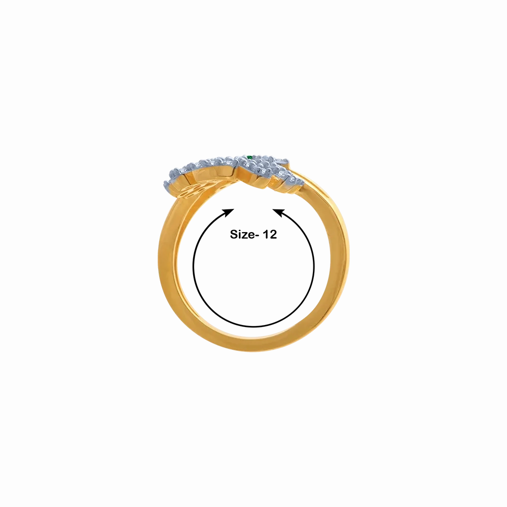 14KT (585) Yellow Gold Ring For Women
