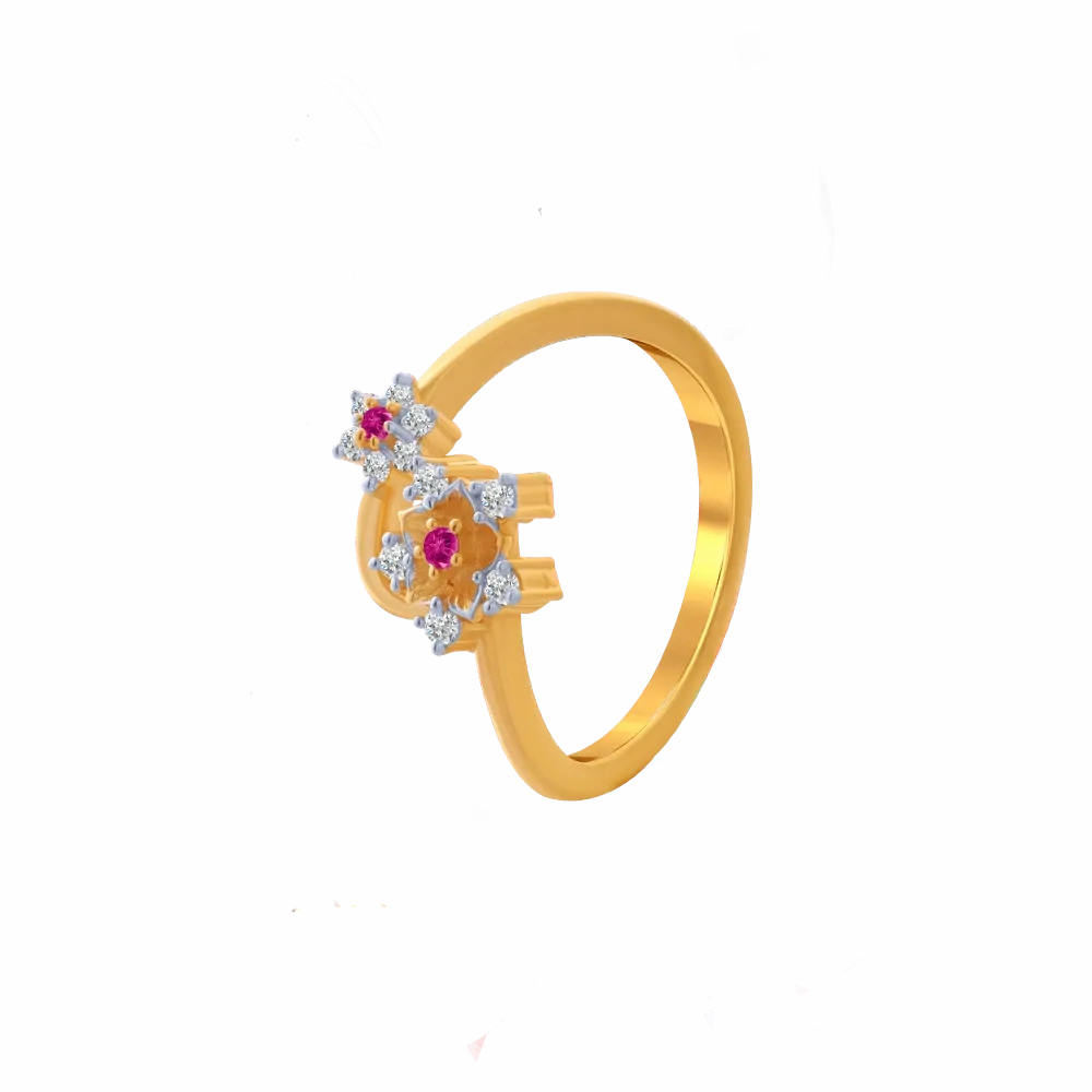 14KT (585) Yellow Gold Ring For Women