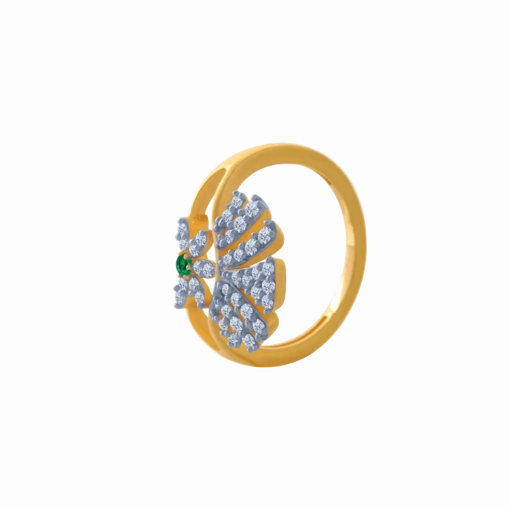 14KT (585) Yellow Gold Ring For Women