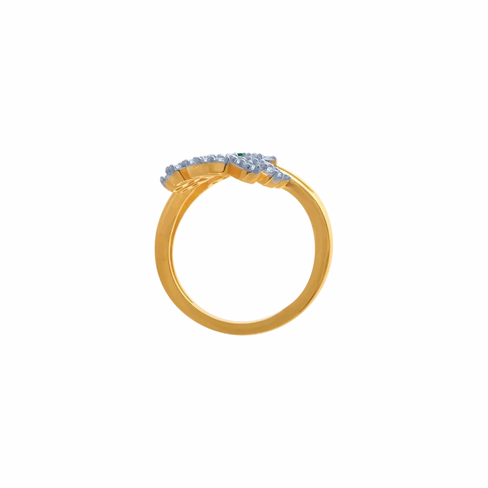 14KT (585) Yellow Gold Ring For Women
