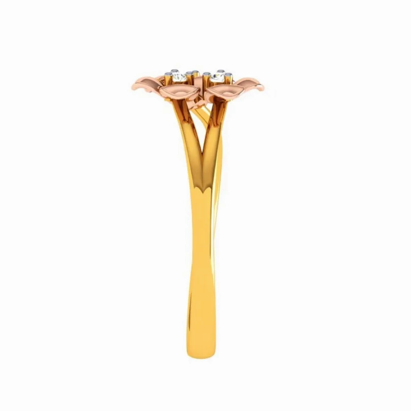14KT (585) Yellow Gold Ring For Women