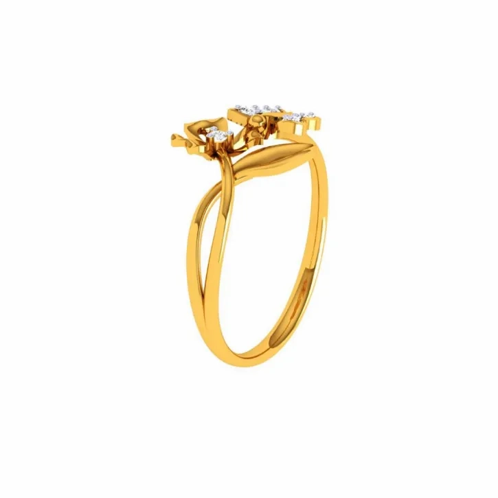 14KT (585) Yellow Gold Ring For Women