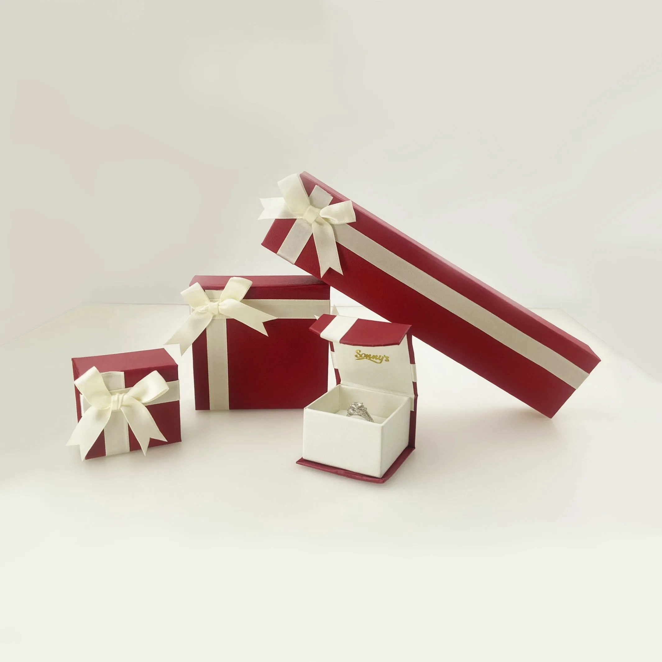 18ct Rose Gold 0.18ct Diamond Set Bow Ring