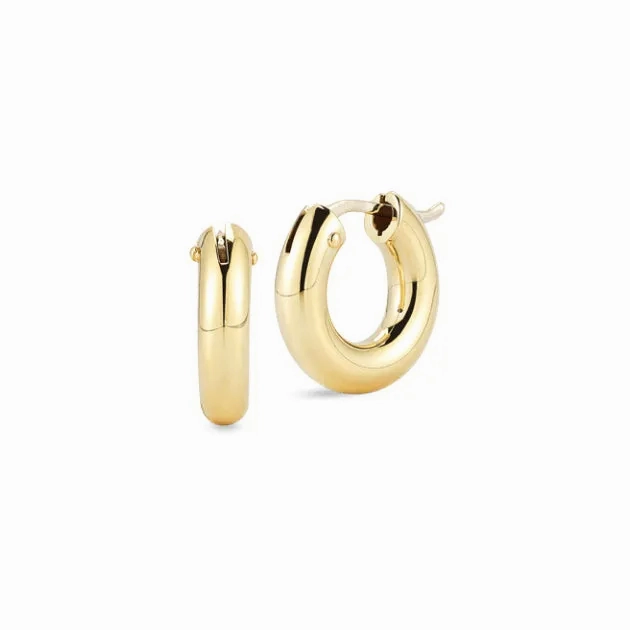 18k Yellow Gold Perfect Hoops