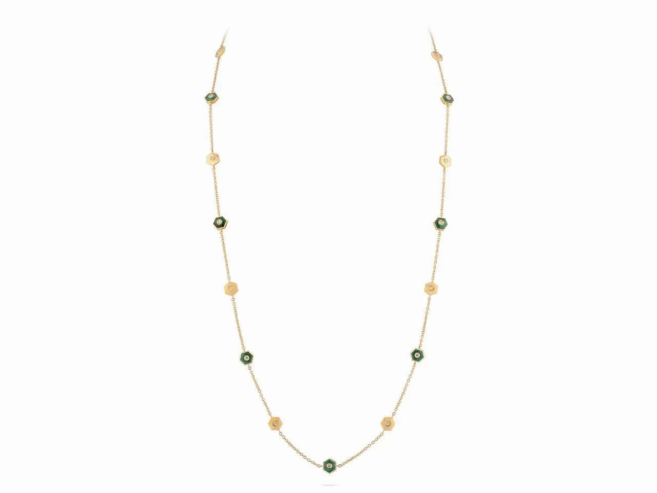 18kt Gold Miseno Baia Sommersa Necklace.