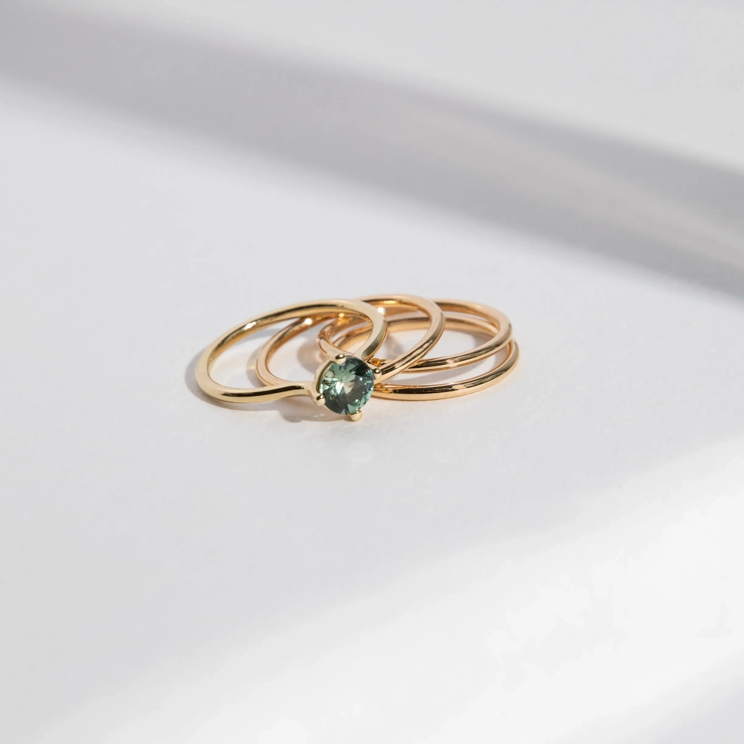 1.5mm Round Band in Gold