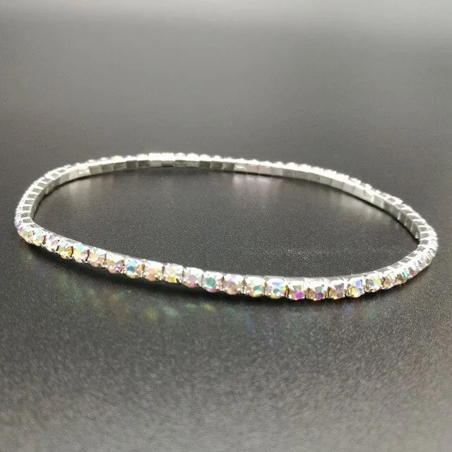2017 Real Womens Look Stunning Diamante Rhinestone Anklet Ankle Chain For Proms Parties Or Weddings For The Bride Bridesmaid