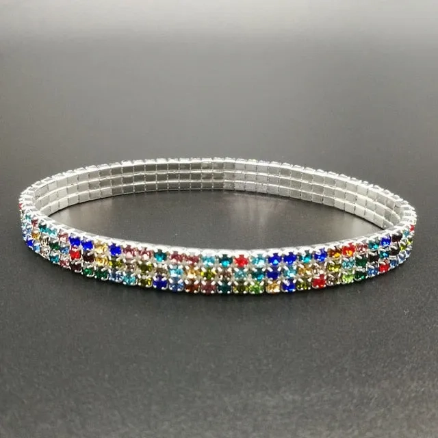 2017 Real Womens Look Stunning Diamante Rhinestone Anklet Ankle Chain For Proms Parties Or Weddings For The Bride Bridesmaid