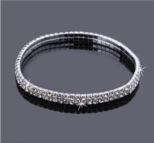 2017 Real Womens Look Stunning Diamante Rhinestone Anklet Ankle Chain For Proms Parties Or Weddings For The Bride Bridesmaid