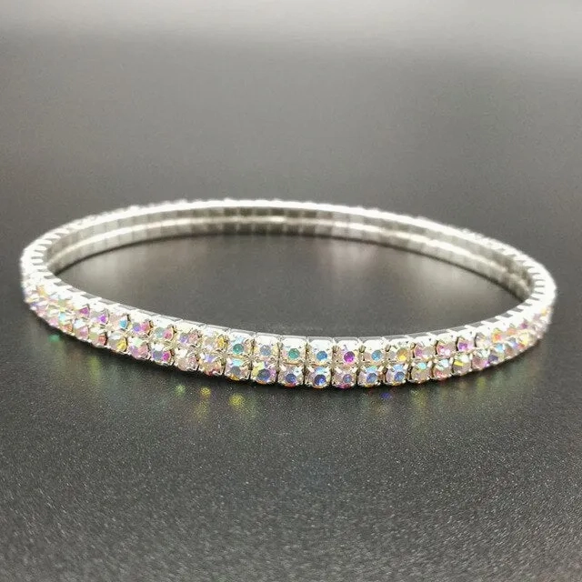 2017 Real Womens Look Stunning Diamante Rhinestone Anklet Ankle Chain For Proms Parties Or Weddings For The Bride Bridesmaid