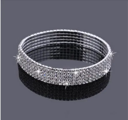 2017 Real Womens Look Stunning Diamante Rhinestone Anklet Ankle Chain For Proms Parties Or Weddings For The Bride Bridesmaid