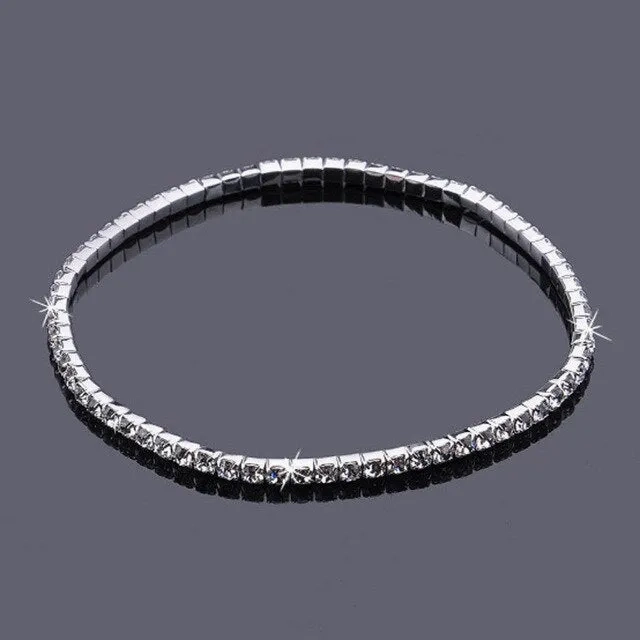 2017 Real Womens Look Stunning Diamante Rhinestone Anklet Ankle Chain For Proms Parties Or Weddings For The Bride Bridesmaid
