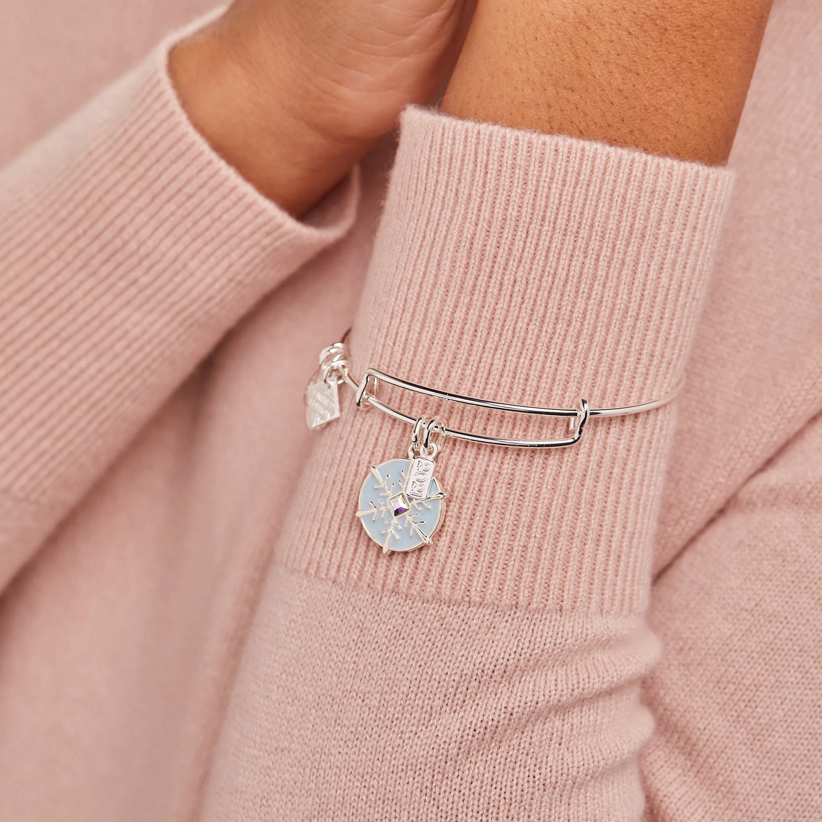 2021 Snowflake Charm Bangle