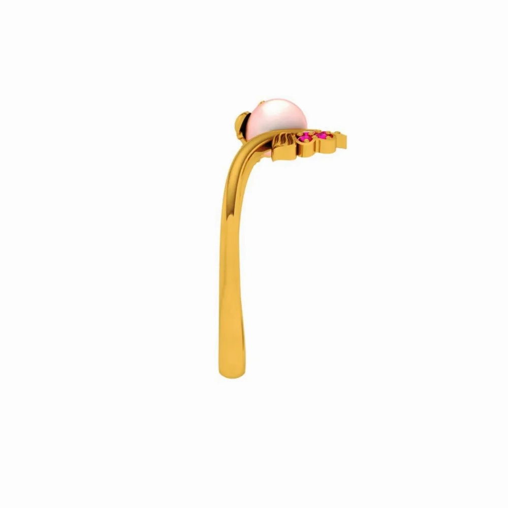 22KT (916) Yellow Gold Ring For Women