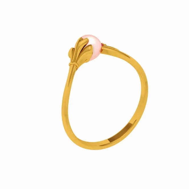 22KT (916) Yellow Gold Ring For Women