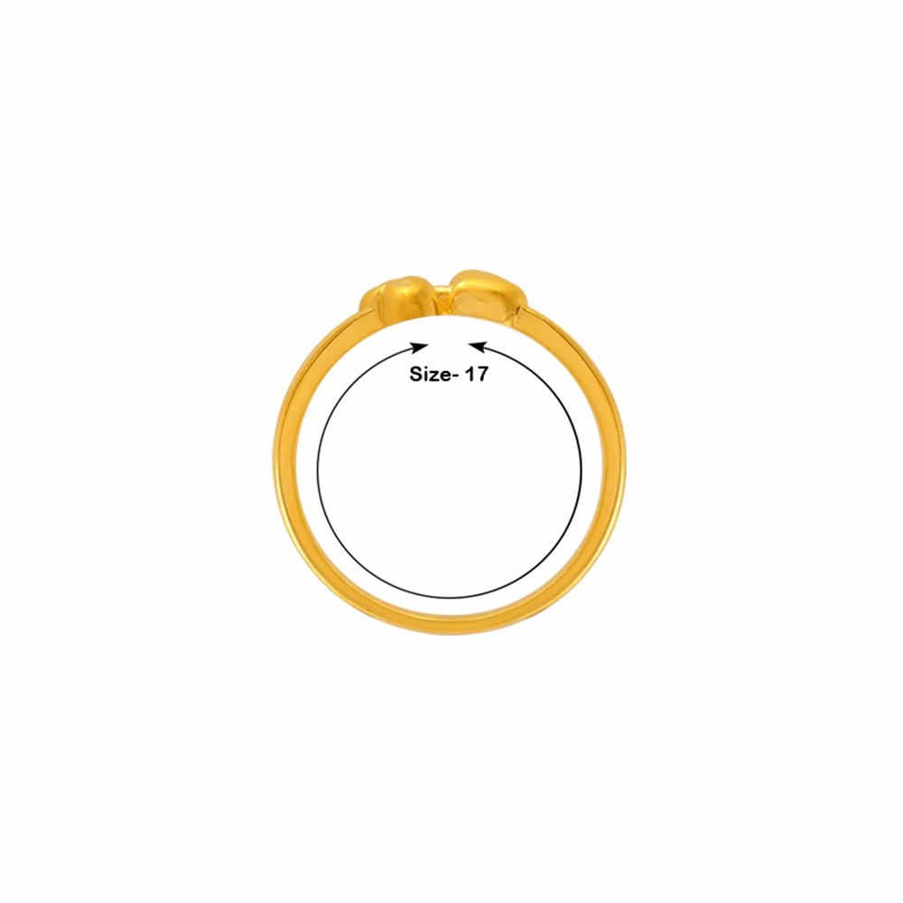 22KT Yellow Gold Ring For Women