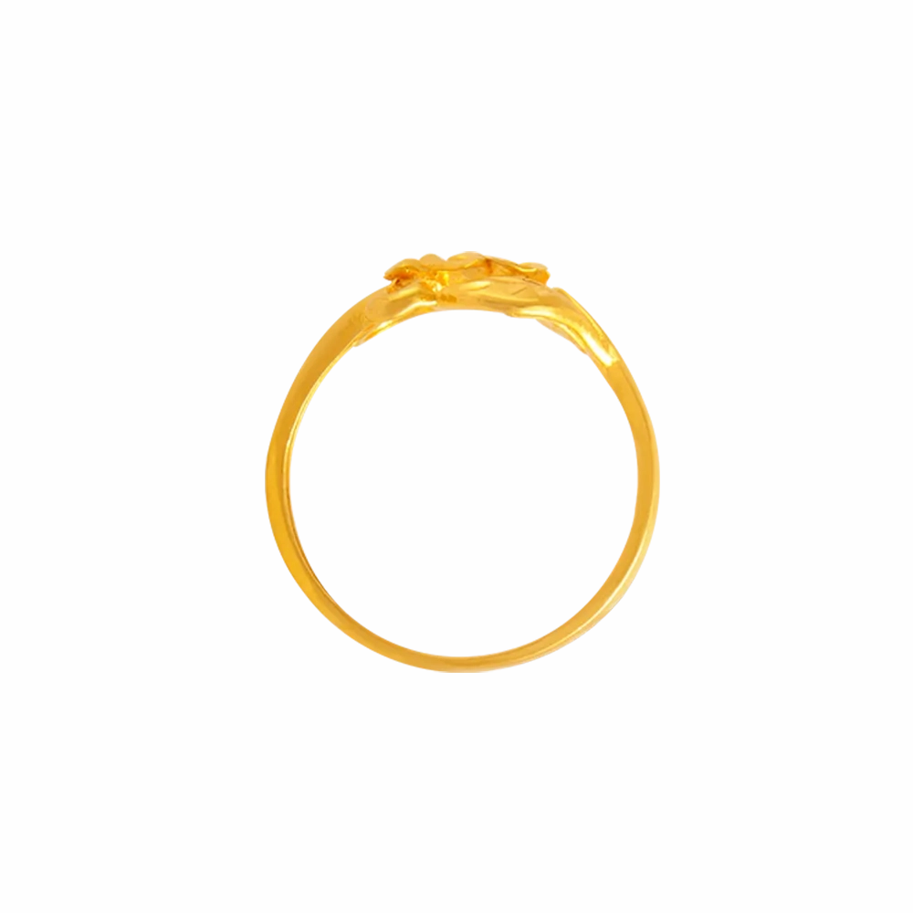22KT Yellow Gold Ring For Women