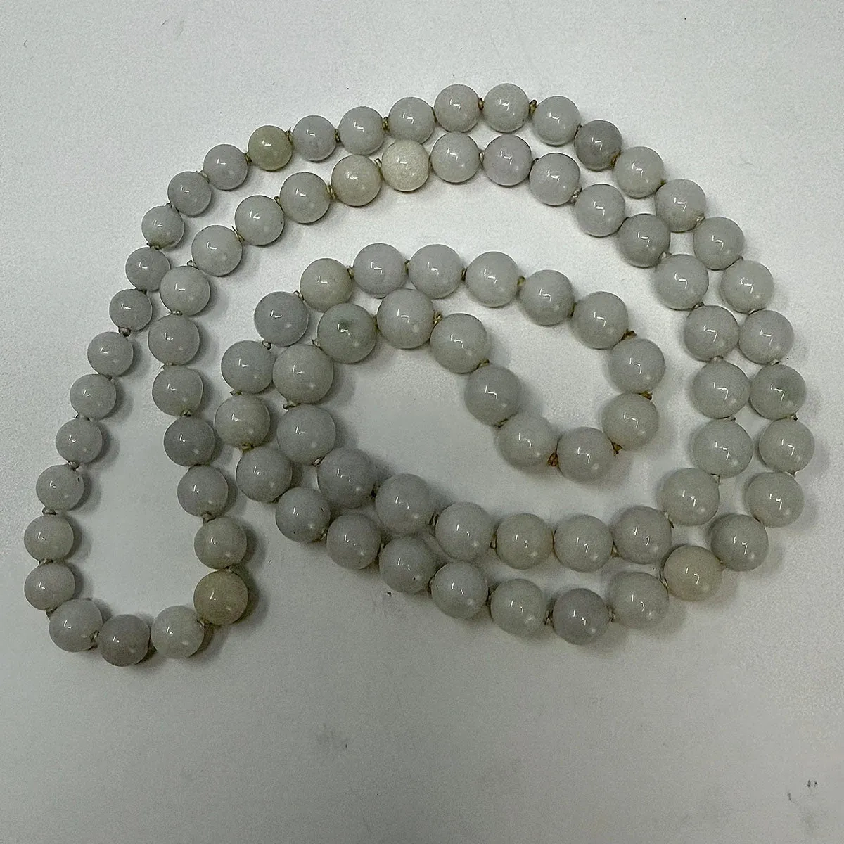 30&quot; Jade Bead Necklace