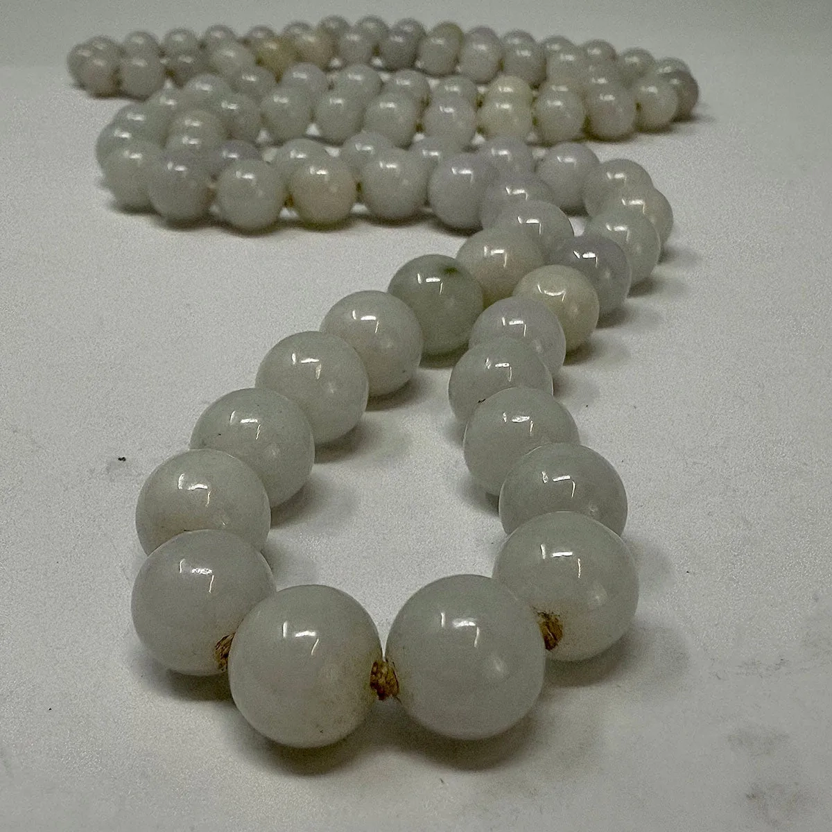 30&quot; Jade Bead Necklace