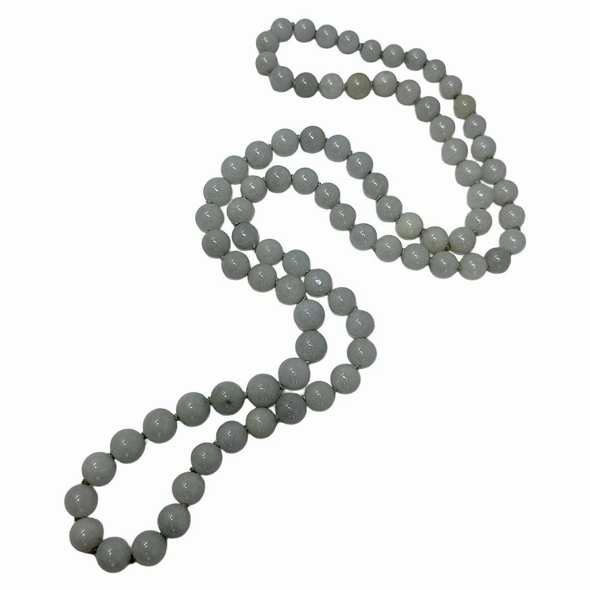 30&quot; Jade Bead Necklace