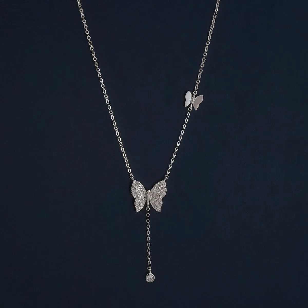 92.5 Silver Necklace 183011