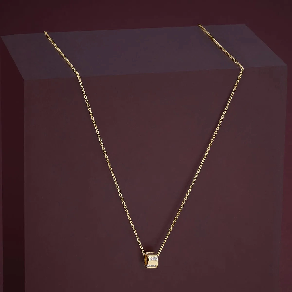 92.5 Silver Pendant with Chain 183207