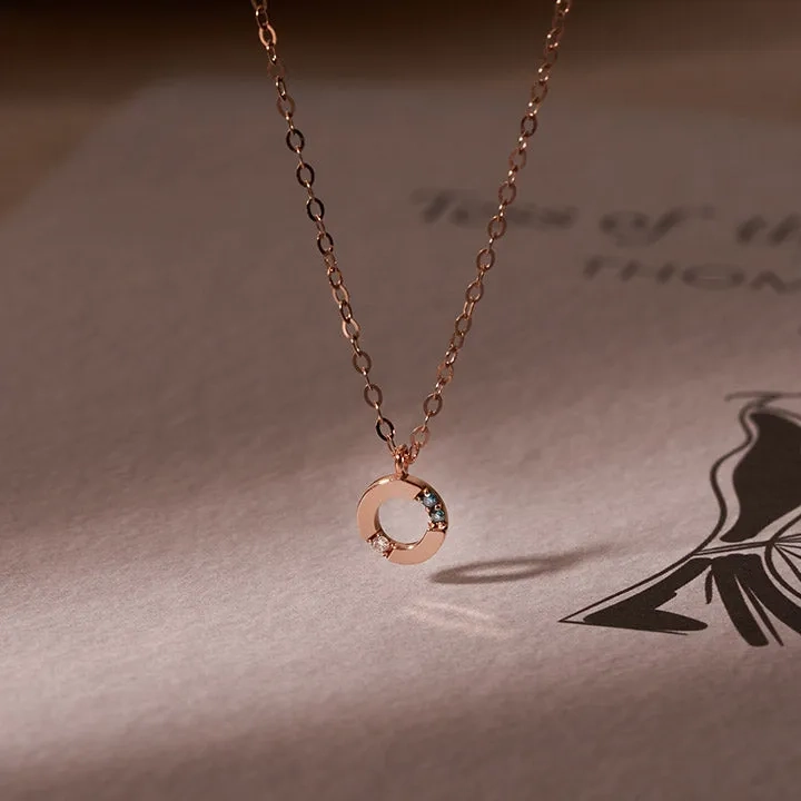 [14K Gold] A'bel Natural Diamond Necklace