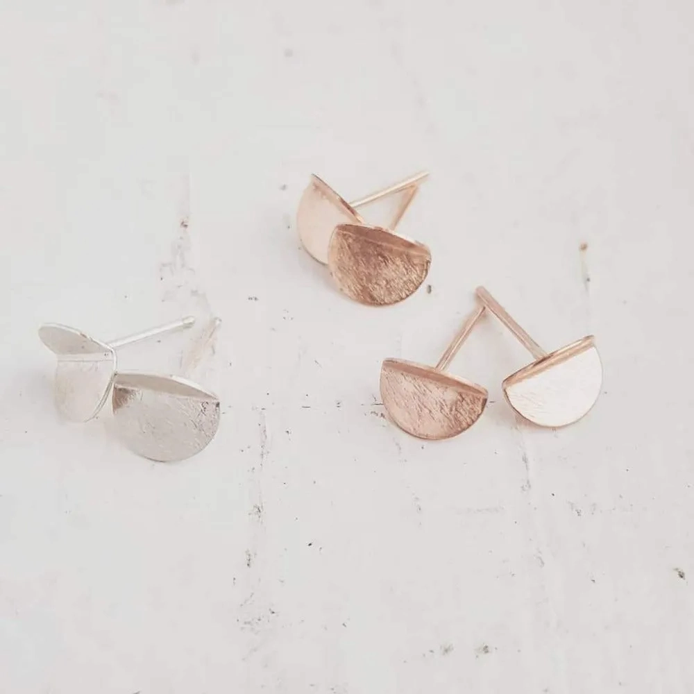 &quot;Eucalyptus&quot; Mini Studs