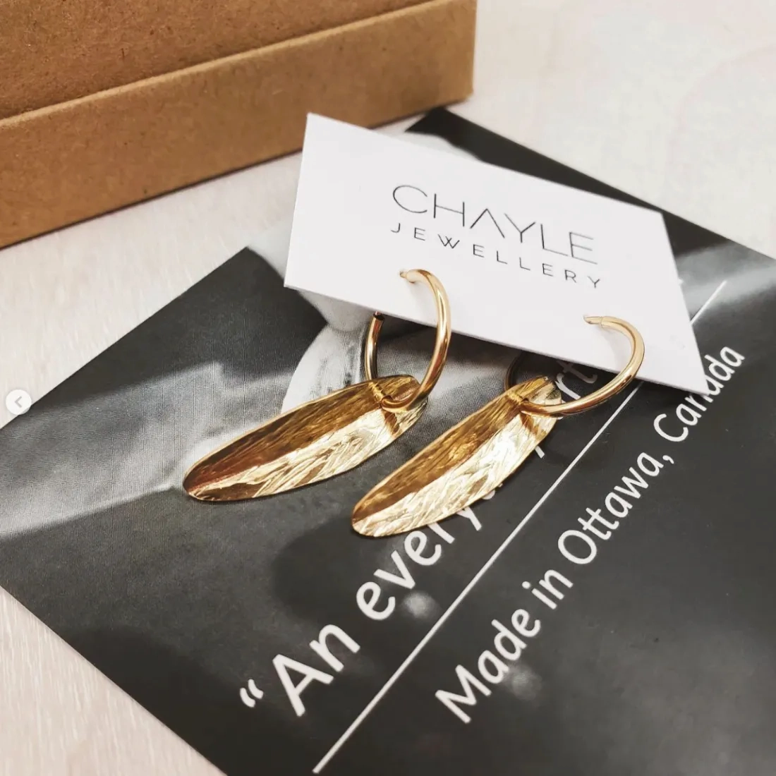 &quot;Willow&quot; Small Earring Hoops