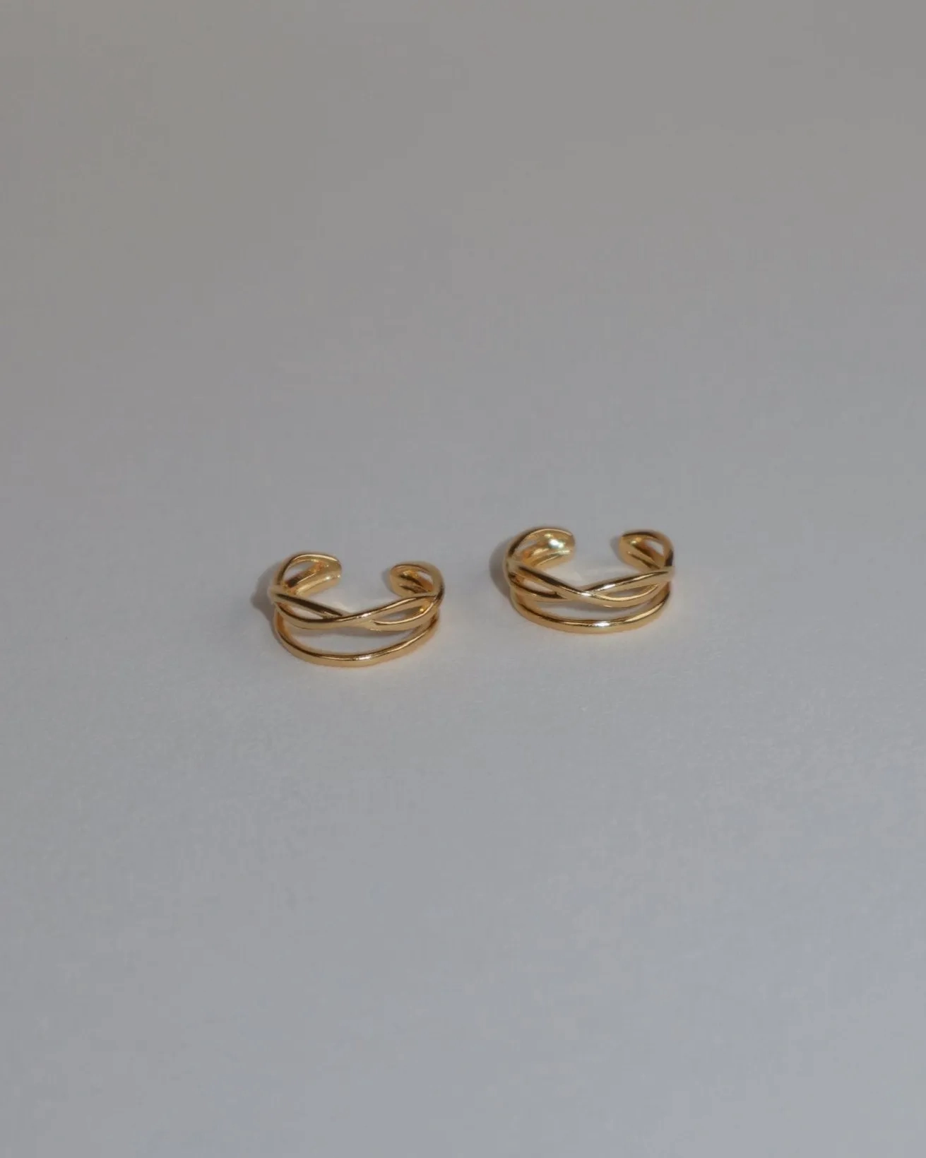 'Ayda' Intertwined Ear Cuffs