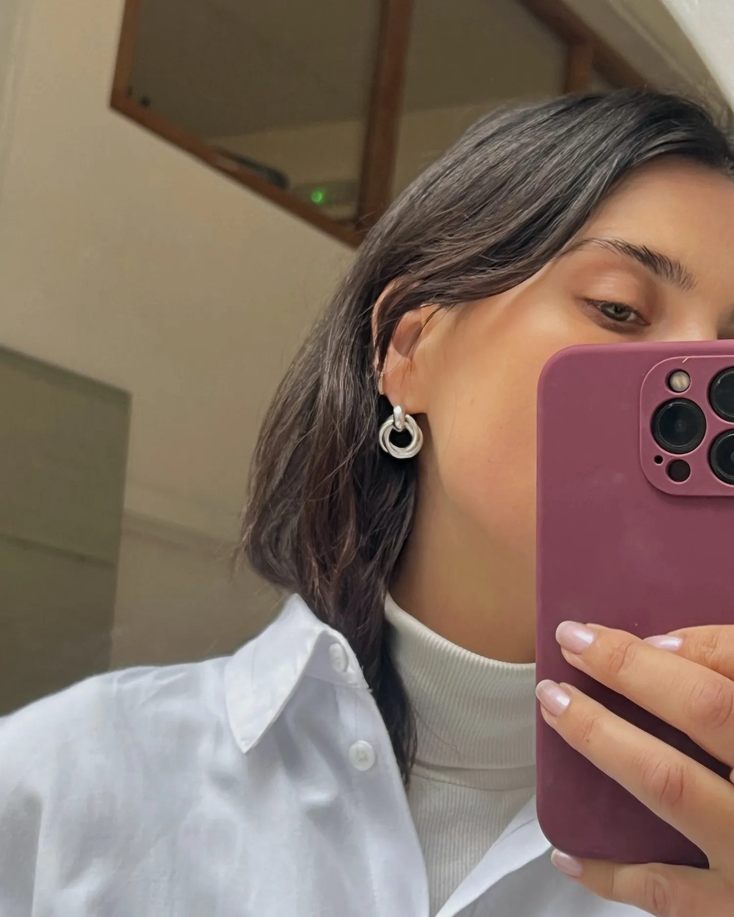 'Eliason' Interlocked Knot Earrings