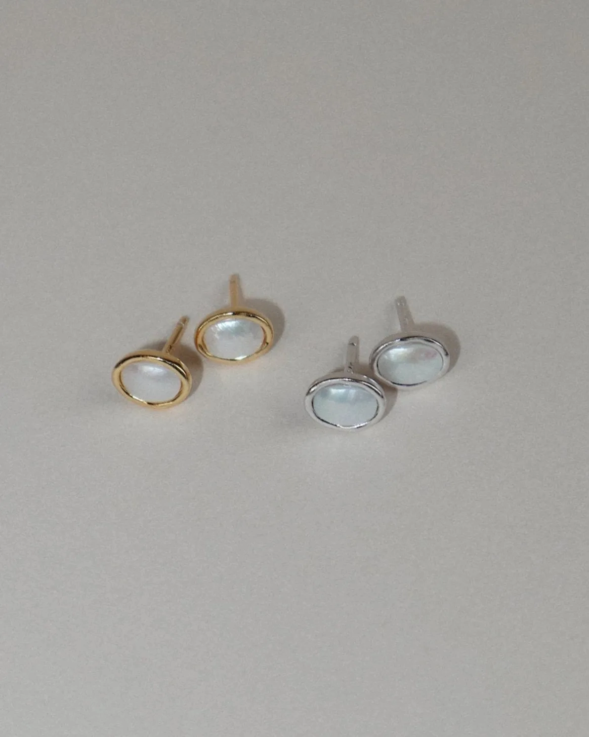 'Elise' Pearl Stud Earrings