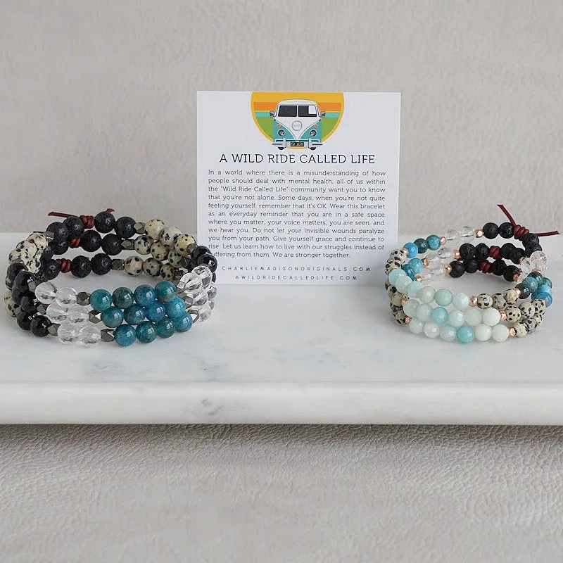 A Wild Ride Called Life Bracelet | Mental Health &amp; PTSD Awareness Bracelet