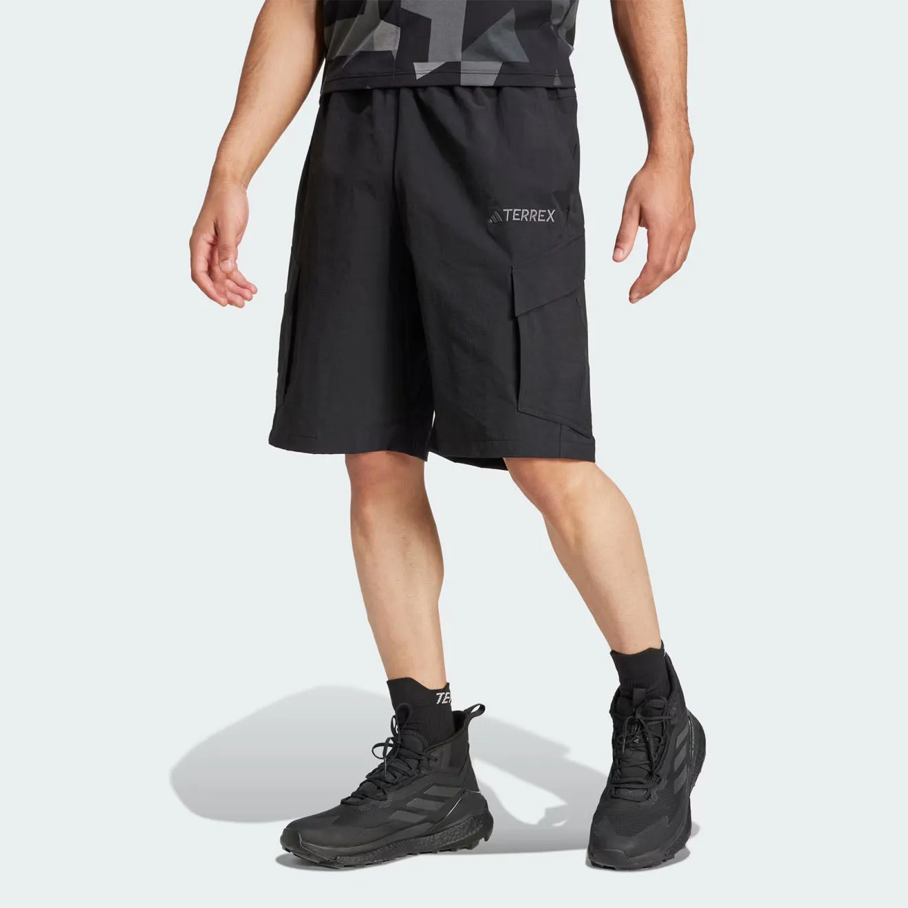 Adidas Terrex Cargo Short Schwarz