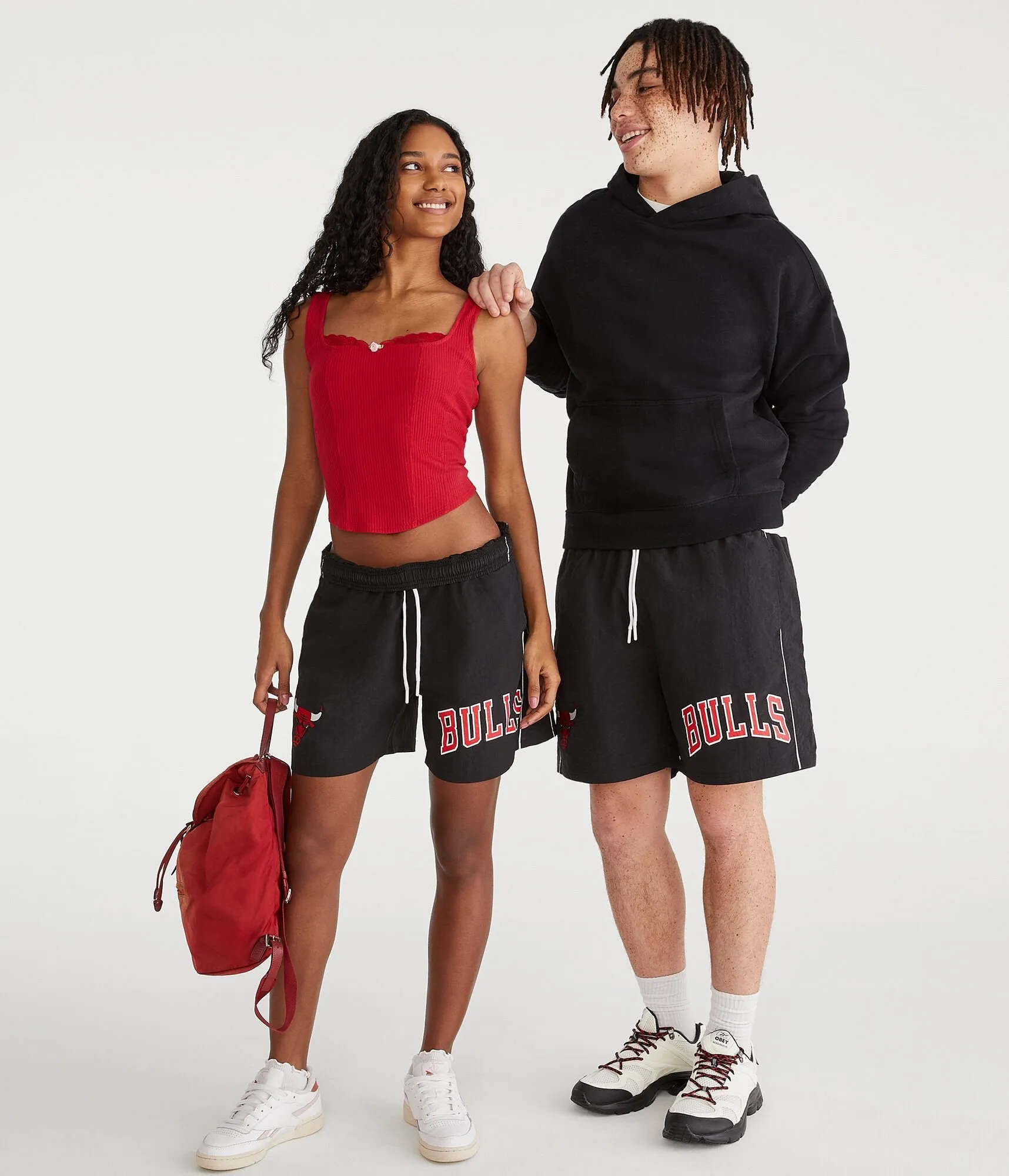 Aeropostale Chicago Bulls Nylon Shorts 16,5 cm