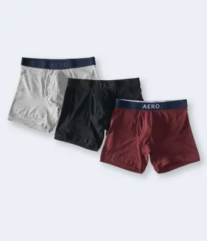 Aeropostale Herren-Boxershorts aus Strick, 3er-Pack