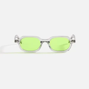 AKILA Psyche goodr Sonnenbrille - Grau / Apfelgrün AKILA goodr Sonnenbrille