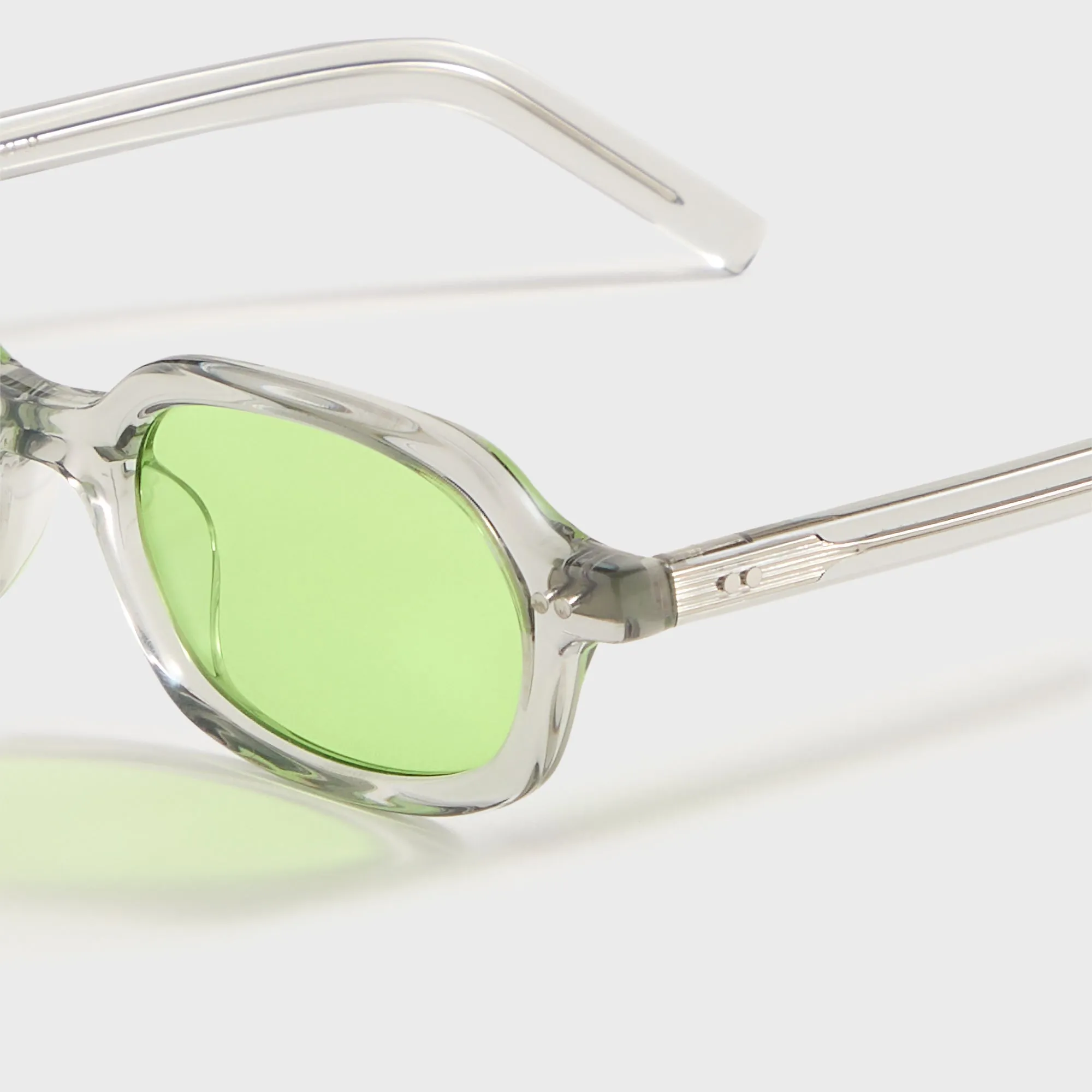 AKILA Psyche goodr Sonnenbrille - Grau / Apfelgrün AKILA goodr Sonnenbrille