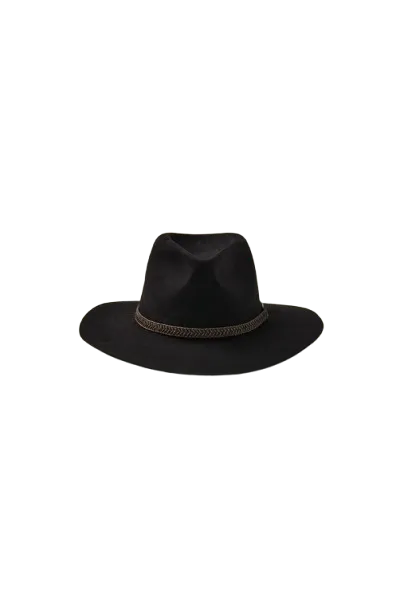 Akubra - Avalon Hut - Schwarz Akubra Mode und Accessoires, hochwertige Modeaccessoires, Schmuck