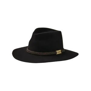 Akubra - Avalon Hut - Schwarz Akubra Mode und Accessoires, hochwertige Modeaccessoires, Schmuck