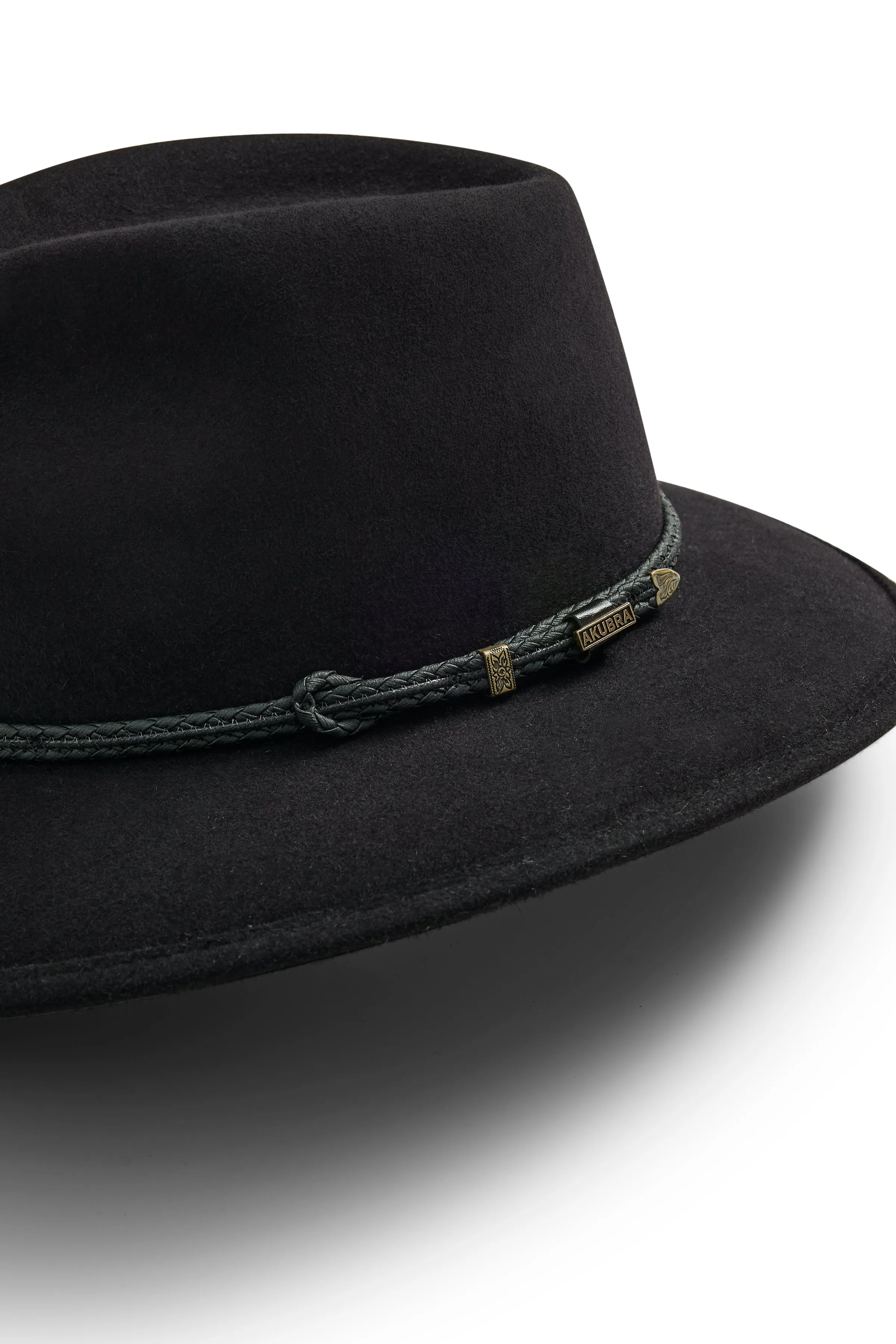 Akubra - Reisehut - Schwarz Akubra Mode und Accessoires, hochwertige Modeaccessoires, Schmuck